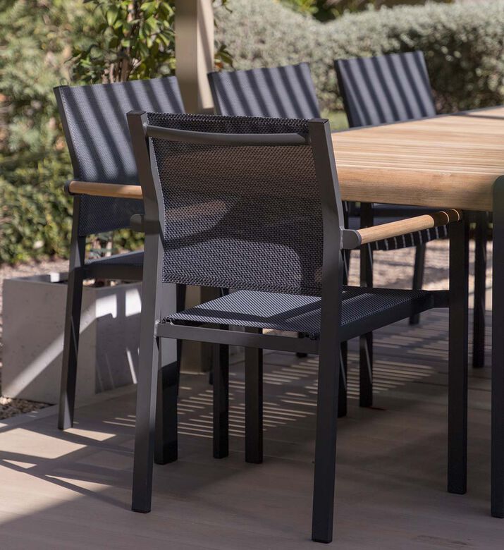 طاولة طعام عنبر مع 8 كراسي