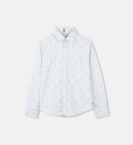 Double B-print Long-sleeve Shirt