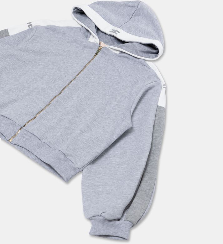 La Mia Bambina Sweater, Grey, 12.5y, Packshot View