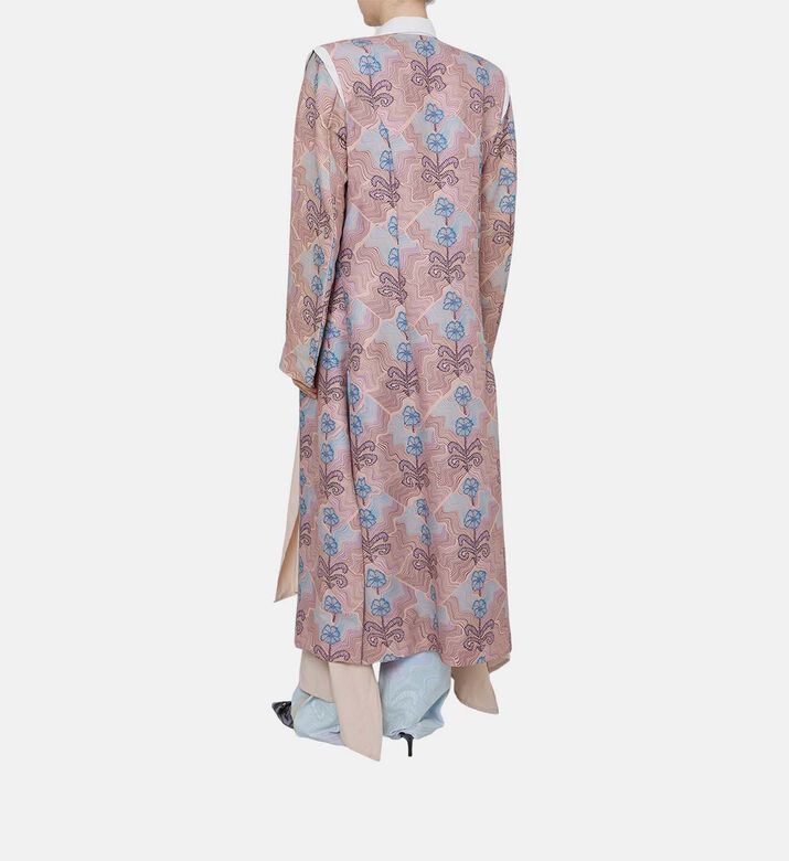 Amelia Floral Long Coat