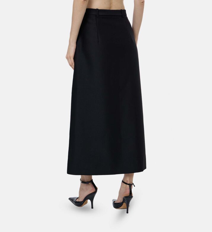 Bouguessa Bella A-line Midi Skirt, Model View