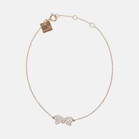 Diamond Tanger Bracelet - 18k