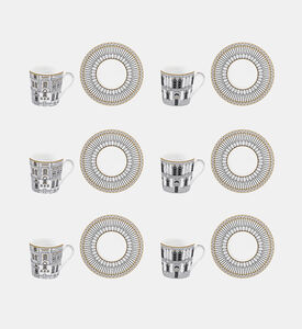 Palazzo Coffee Saucer 6-piece Set