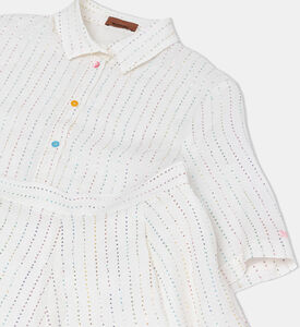 Linen Blouse Short Set