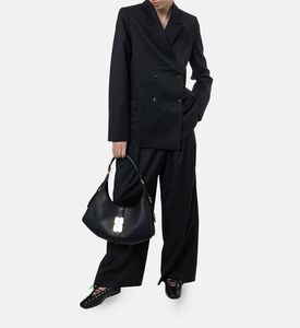 Ganni Double-breasted Closure Blazer, Model View