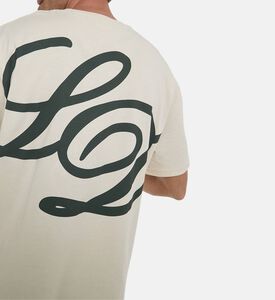 Les Deux Danton Printed Short-sleeve T-shirt, Ivory, L, Model View