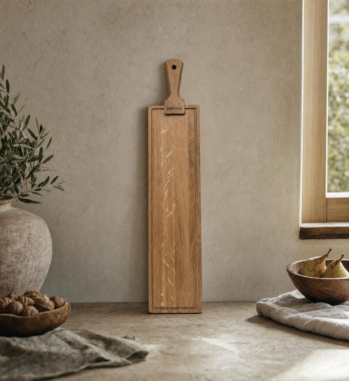 Boska Friends Wood Cheese Tapas Board, Model View