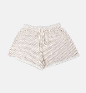 شورت سالي قطن كروشيه