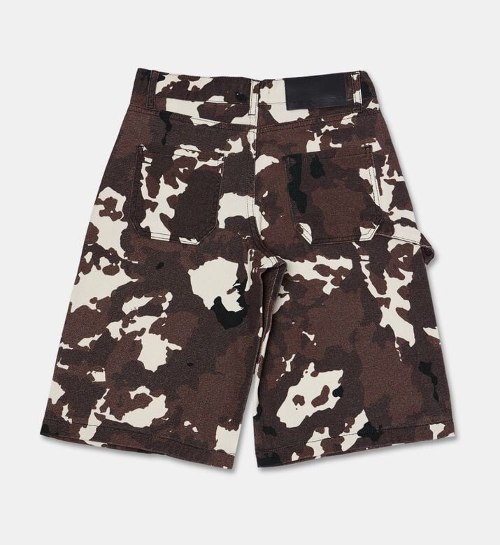 MSGM Camouflage Cargo Shorts, Packshot View