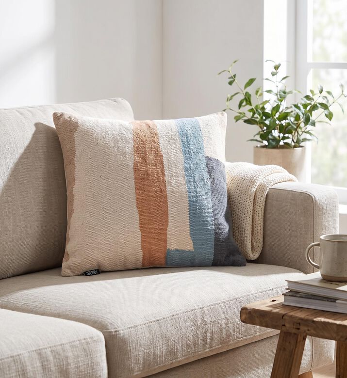Home Deco and More Joya Woven Filler-vacuum Cushion, Packshot View