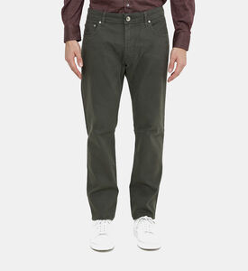 بنطال جبردين مطاطي 5 جيوب