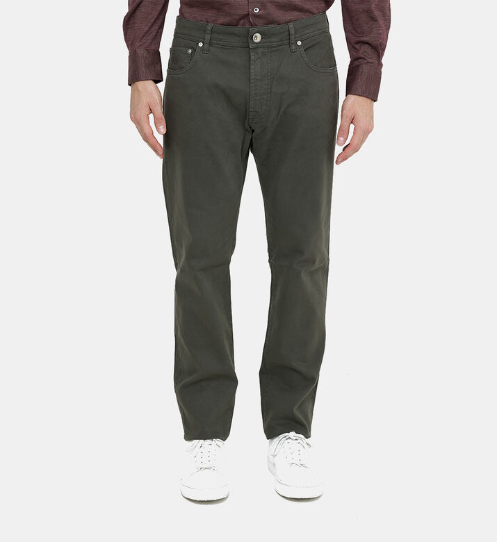 بنطال جبردين مطاطي 5 جيوب