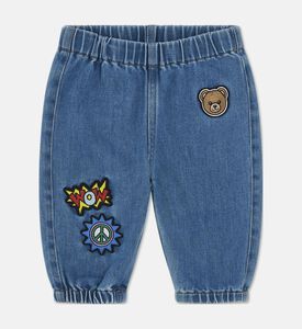 Moschino BKT Denim Elasticated Waist Trousers, Packshot View