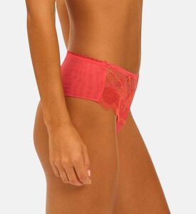 Embroidered Mid-rise Shorty