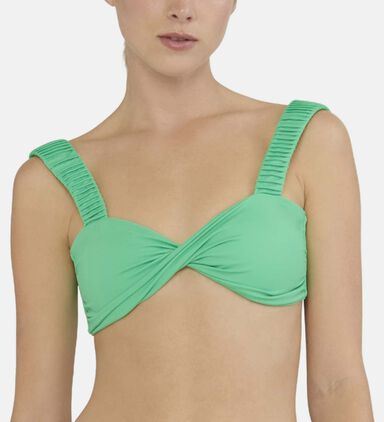 Emerald Leo Polyamide Bikini Top