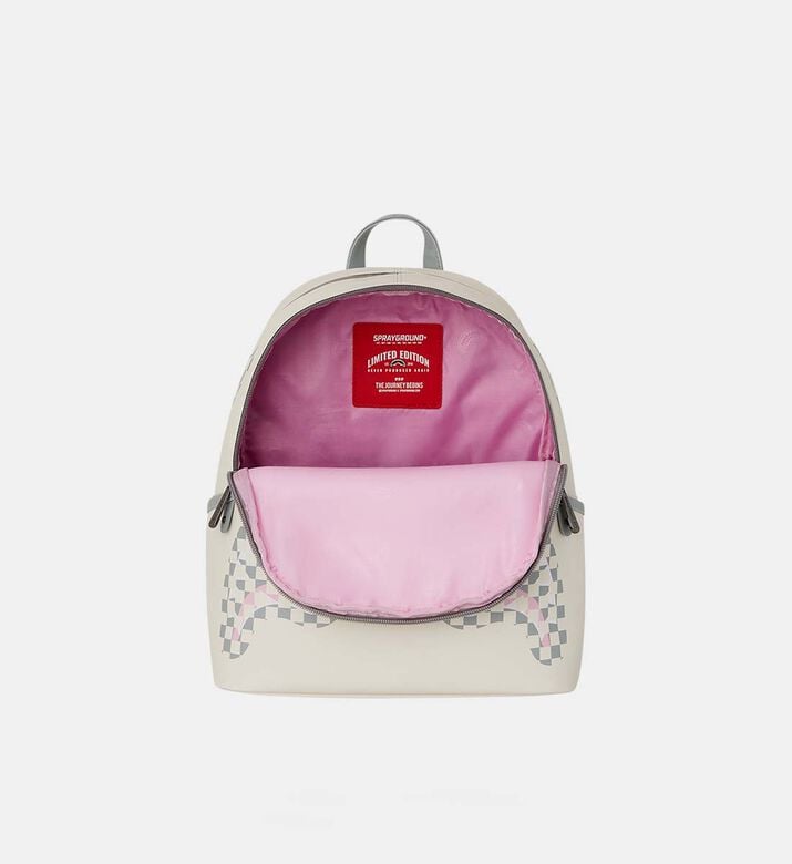 Checkered Design Zip Closure Bag Checkered Design Zip Closure Bag