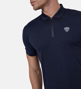 Premium Shield Logo Half-zip Polo Shirt Premium Shield Logo Half-zip Polo Shirt