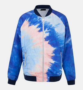 Printed Reversible Bomber Jacket