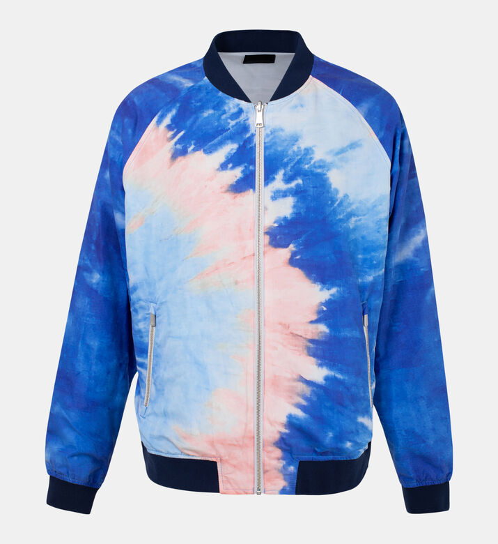 Printed Reversible Bomber Jacket