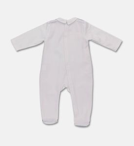 My First Collection Classic-collar Long-sleeve Rompersuit, Packshot View