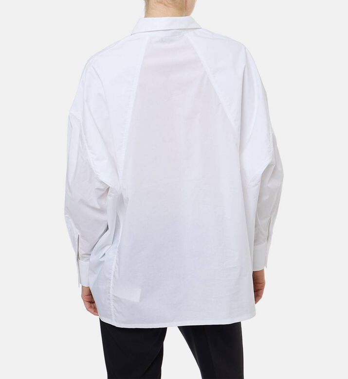 Dawei Oversized Long-sleeve Shirt, Model View
