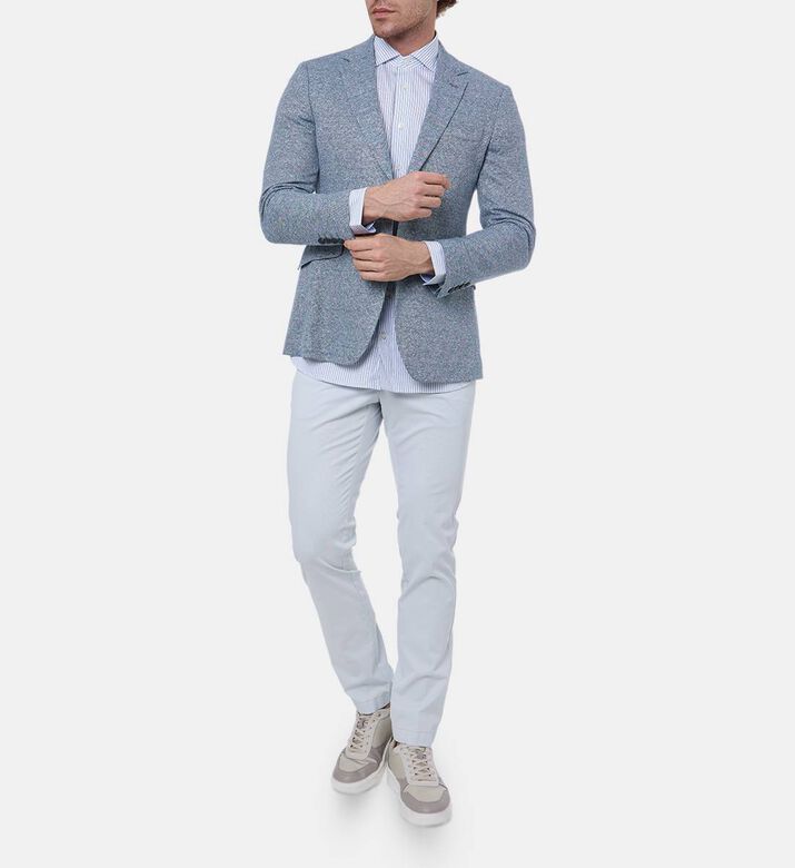 Waffle Tailored-fit Blazer