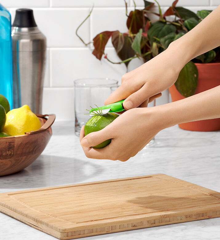 Stainless Citrus Prep Peeler-zester