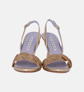 Leather Braided Strap High Sandals Leather Braided Strap High Sandals