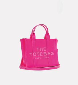 Marc Jacobs The Leather Medium Tote Bag, Dark-pink, Packshot View