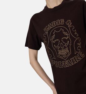 تيشيرت إدوين بياقة دائرية وأكمام قصيرة