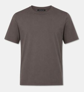 Corneliani Classic Crewneck T-shirt, Brown, 56, Packshot View
