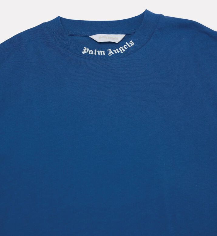 Palm Angels Ts Overlogo, Blue, 6y, Packshot View