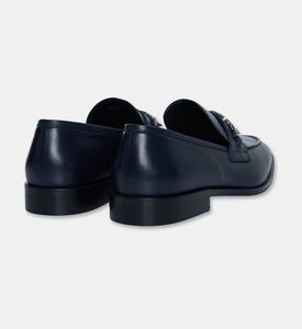 Roberto Cavalli Penny Slip-on Leather Loafers, Navy, Eu-44, Packshot View