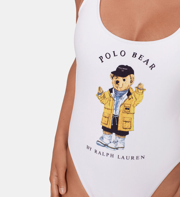 Print Scoop Tank 1-piece Swimsuit