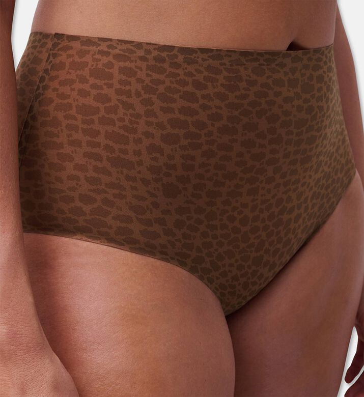 Chantelle Brief, Brown, Model View
