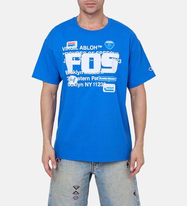 Cotton Graphic-print Crewneck T-shirt