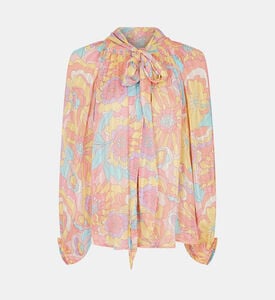 Ribbon Collar Shirt Ribbon Collar Shirt