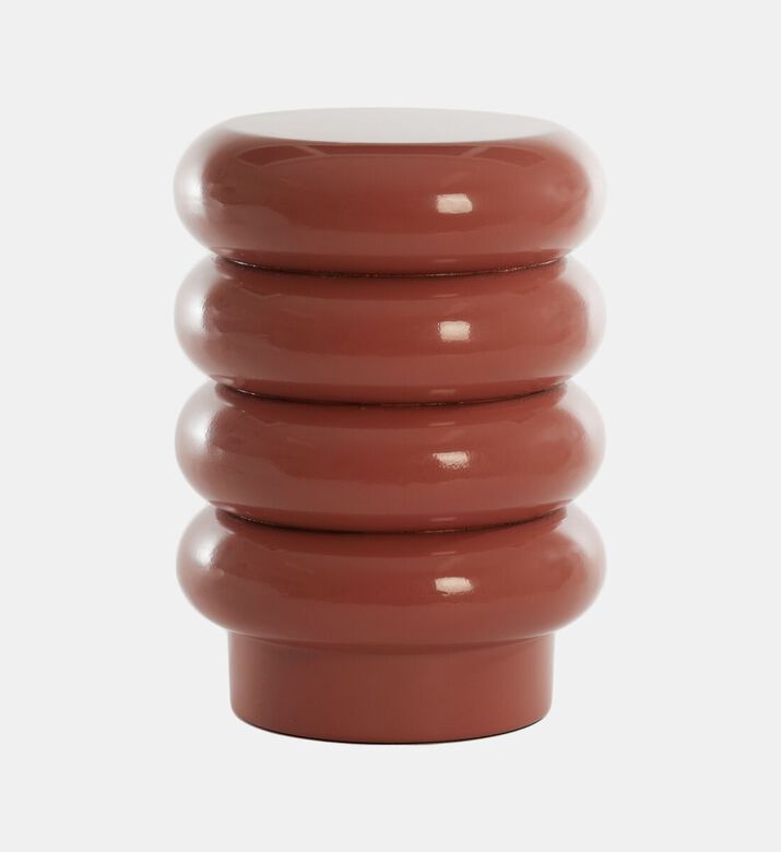 Light and Living Mirogi Segmented Table, Coral, 30x40-cm, Packshot View