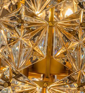 Baroque Delhi Glass Table Lamp, Packshot View