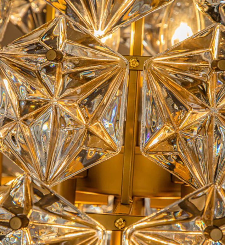 Baroque Delhi Glass Table Lamp, Packshot View