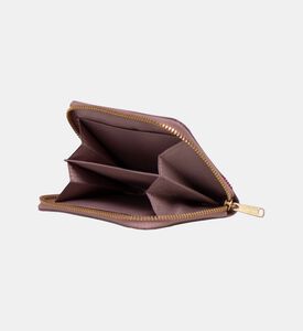Refined Vegan Leather Spine-detail Wallet