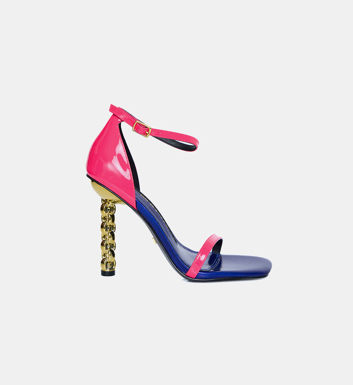 Erin High Heel Leather Sandals