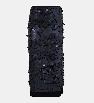 Marco Sequined Midi Skirt