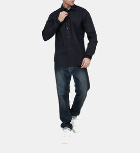 قميص بأساور بتصميم بطبعة سلسلة