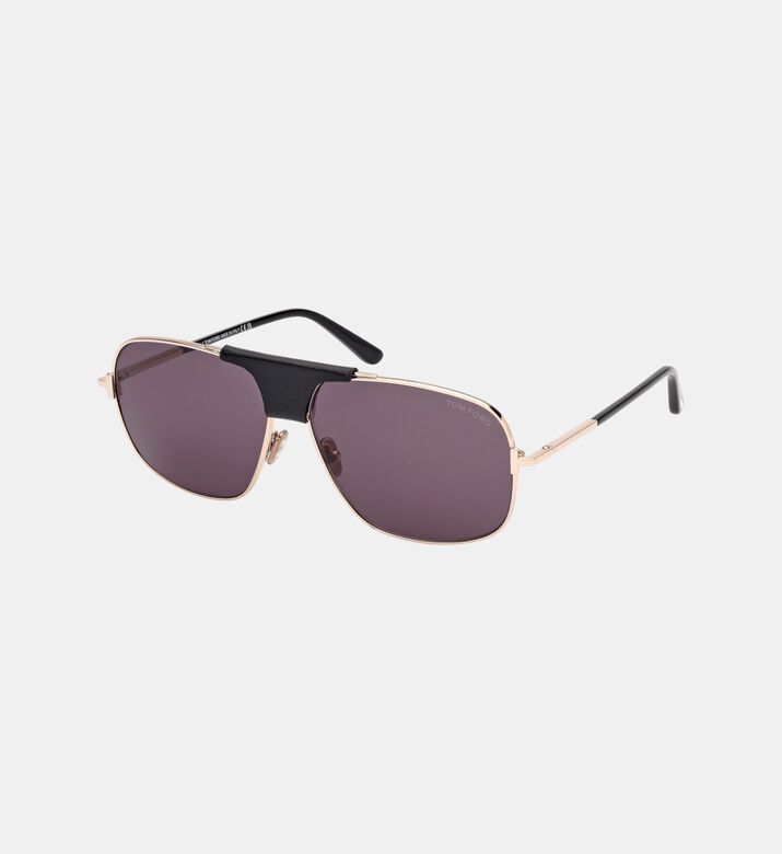 Pilot Frame Dark Lenses Sunglasses 62