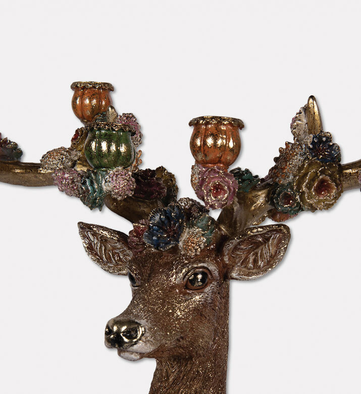 Clayre & Eef Candlestick Deer 51x21x50 Cm, Packshot View
