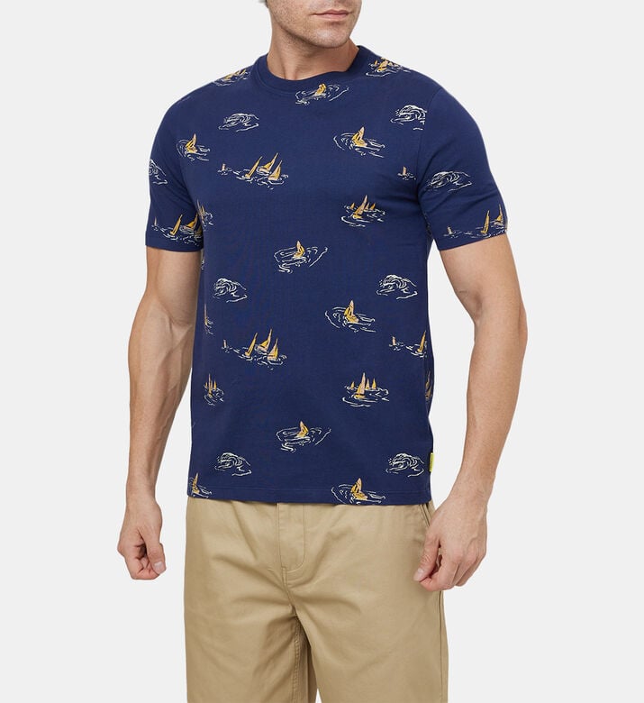 All-over Printed Cotton T-shirt All-over Printed Cotton T-shirt