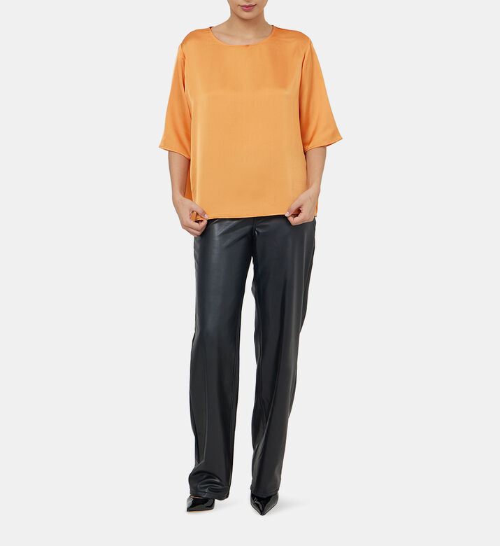 High-waisted Wide-legged Trousers