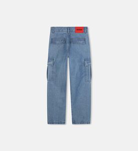 Multi-pockets Denim Pants