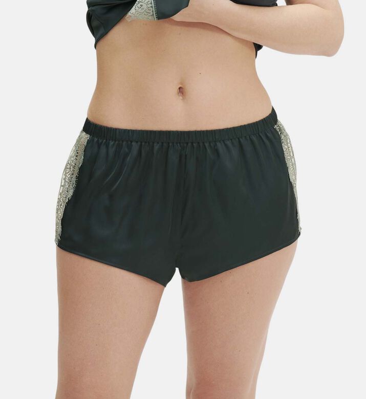 Satin Secrets Lace Night Shorts
